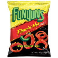 Funyuns Flamin' Hot Flavored Onion Flavored Rings - 2 Ounce