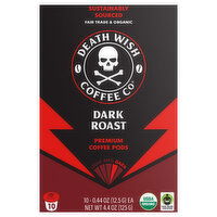 Death Wish Coffee Co Premium Dark Roast Coffee