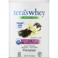 Simply Teras Pure Whey Protein Vanilla - 24 Ounce