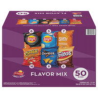 Frito Lay Snacks, Flavor Mix - 50 Each