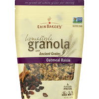 Erin Baker's Granola, Oatmeal Raisin, Homestyle - 12 Ounce