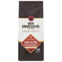 Don Francisco's Coffee, Ground, Medium Roast, Kona Blend, 10 Ounce