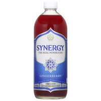 GT's Raw Kombucha, Gingerberry - 48 Fluid ounce