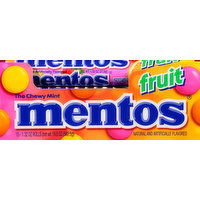 Mentos Mint, Chewy, Fruit, 15 Each