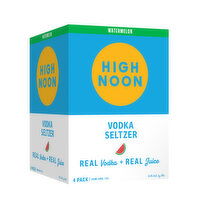 High Noon Watermelon Vodka Hard Seltzer Can 4 Pack