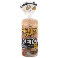 Nature's Own Bread, Keto, Soft White - 16 Ounce