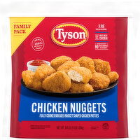 Tyson Frozen Chicken Nuggets, Family Pack, 4 lb Bag - 64 Ounce