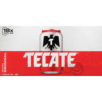 Tecate Beer, Original, Lager - 18 Each