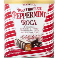 Roca Buttercrunch, Dark Chocolate Peppermint - 10 Ounce