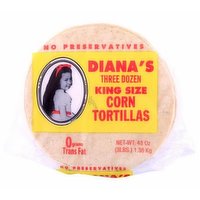 Dianas Corn Tortillas - 30 Each
