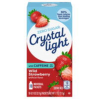 Crystal Light Sugar Free Wild Strawberry Powdered Drink Mix