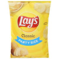 Lay's Potato Chips, Classic, Party Size, 13 Ounce