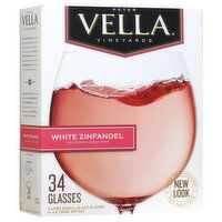 Peter Vella White Zinfandel 5L Box, 5 Litre