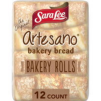 Sara Lee White Sliced Bread Bakery Rolls, Club Pack, 12 count, 18 oz - 12 Each