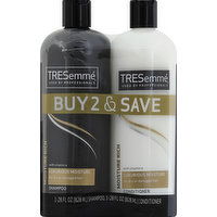 TRESemme Shampoo & Conditioner, Luxurious Moisture - 1 Each