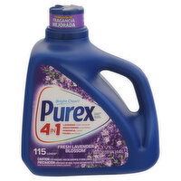 Purex Detergent, Concentrated, with Freshness Crystals, Fresh Lavender Blossom, 150 Fluid ounce