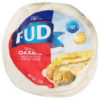 FUD Mexican Style Queso Oaxaca String Cheese - 12 Ounce