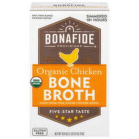 Bonafide Provisions Bone Broth, Organic, Chicken - 16.9 Ounce