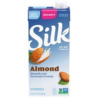 Silk Unsweet Almondmilk - 32 Fluid ounce