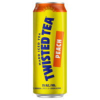 Twisted Tea Hard Iced Tea, Peach - 24 Ounce