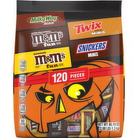 Wrigley's M&M'S, SNICKERS, TWIX & More Halloween Candy Mix - 46.19 Ounce