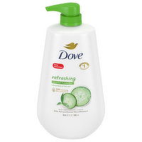 Dove Body Wash, Refreshing, Cucumber & Green Tea, 30.6 Fluid ounce