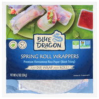 Blue Dragon Spring Roll Wrappers - 4.7 Ounce