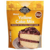 First Street ] Moist Yellow Cake Mix - 72 Ounce