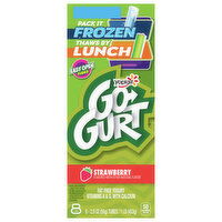 Go-Gurt Yogurt, Fat Free, Strawberry - 16 Ounce