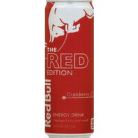 Red Bull Energy Drink, The Red Edition, Cranberry - 12 Ounce