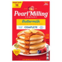 Pearl Milling Company Pancake & Waffle Mix, Buttermilk, Complete, Giant Size, 80 Ounce