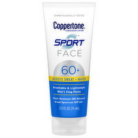 Coppertone Face Broad Spectrum SPF 60+ Sunscreen Lotion - 2.5 Fluid ounce