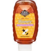 First Street Honey, Mesquite Blossom, 100% Pure - 32 Ounce