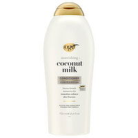 Ogx Conditioner, Nourishing + Coconut Milk - 25.4 Fluid ounce