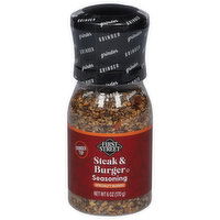 First Street Seasoning, Steak & Burger, Grinder, 6 Ounce