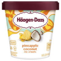 Haagen-Dazs Ice Cream, Pineapple Coconut