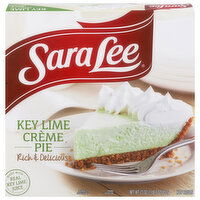 Sara Lee Pie, Key Lime Creme - 23 Ounce