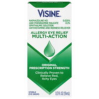 Visine Eye Drops, Sterile, Multi-Action, Original - 0.5 Fluid ounce