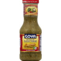 Goya Salsa Verde, Medium - 17.6 Ounce