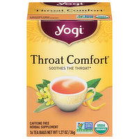 Yogi Herbal Supplement, Caffeine Free, Tea Bags - 16 Each