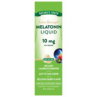 Nature's Truth Extra Strength Delicious Berry Flavor 10 mg Melatonin Liquid - 2 Fluid ounce