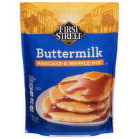 First Street Buttermilk Pancake & Waffle Mix, 32 Ounce