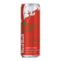 Red Bull Red Edition Energy Drink, Watermelon, 114mg Caffeine - 12 Fluid ounce