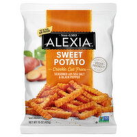 Alexia Fries, Crinkle Cut, Sweet Potato, Sea Salt & Black Pepper, 15 Ounce