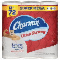 Charmin Bathroom Tissue, 2-Ply, Super Mega