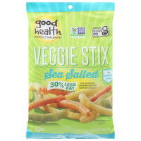 Good Health Veggie Stix, 30% Less Fat, Sea Salted, 6.25 Ounce