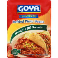 Goya Pinto Beans, Refried, Traditional - 15 Ounce