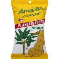 Mariquitas Plaintain Chips, Classic, Original - 5 Ounce