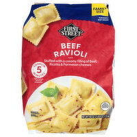 First Street Beef Ravioli Family Size - 40 Ounce