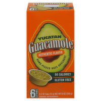 Yucatan Guacamole, Authentic Flavor, Singles - 6 Each